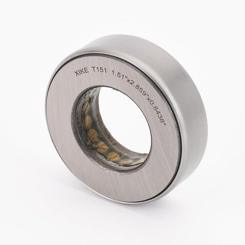 Xike 2Pcs T151 Thrust Ball Bearings, 1.51" ID x 2.859" OD x 0.8438" Wide, for a Variety of Drivelines and Rotating Equipment - Image 3